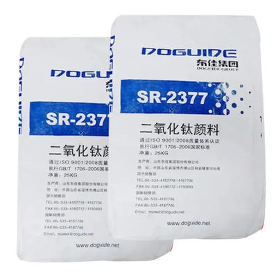 SR-2377 도구이드 티타늄 이산화 Tio2 Rutile 93.0% TIO2 함유 및 97.0% Rutile 함유 Zr.Al 무기 코팅