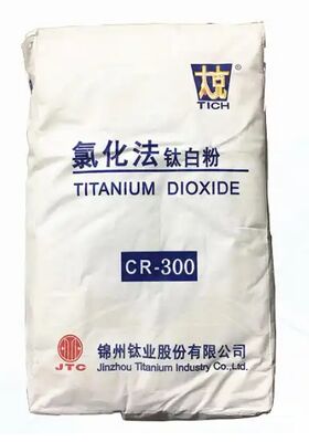 CR-300 염소 공정 루타일 이산화티타늄, 자외선 안정성, 높은 백색도 및 은폐력 (종이용)