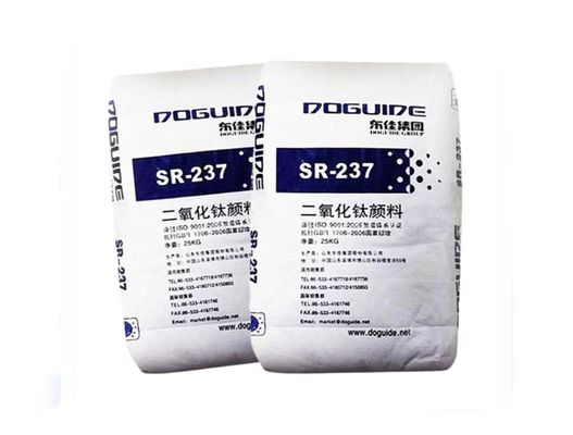 SR-237 좋은 흰색과 높은 내구성을 가진 Rutile Titanium Dioxide