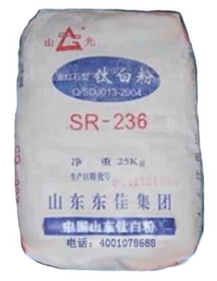 황산 공정 루틸 SR-236 티타늄 이산화 고 백색 Tio2
