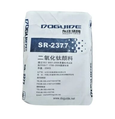 둥지아 SR-2377 루틸 티타늄 이산화, Zr-Al 무기염 코팅