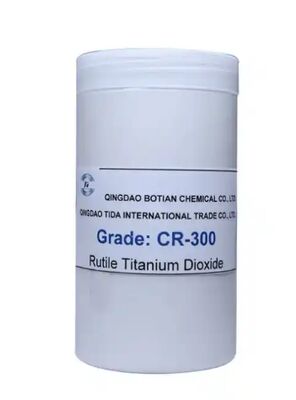 CR-300 염소 공정 루타일 이산화티타늄, 자외선 안정성, 높은 백색도 및 은폐력 (종이용)