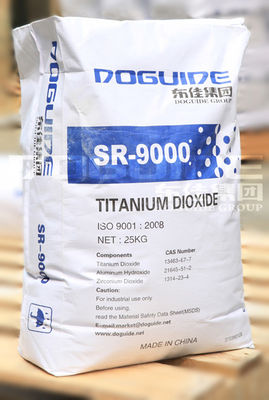 잉크를 위한 SR-9000 Doguide 황산염 과정 이산화티탄 CAS 13463-67-7