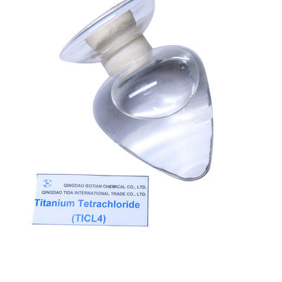 99.9% 사염화 티타늄 TiCl4 투명 액 7550-45-0 ISO 탱크 패키지