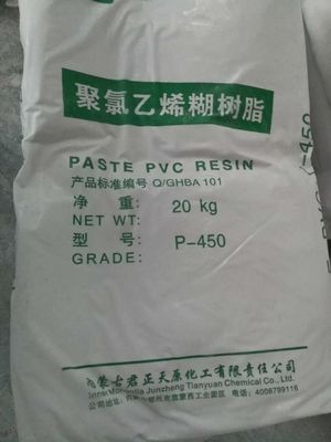 Junzheng P-450 에멀젼 폴리염화비닐 페이스트 수지 CAS 9002-86-2