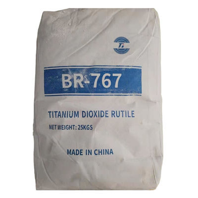 BR-767 황산염 공정 이산화티타늄 94% 백색 분말