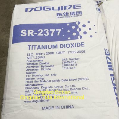 Tio2 황산 프로세스 금홍석 분말 코팅 이산화 티타늄 SR-2377 Cas 13463-67-7