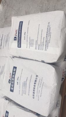 백색 분말 R-2195 금홍석 이산화티타늄 25kg 백 황산염 공정