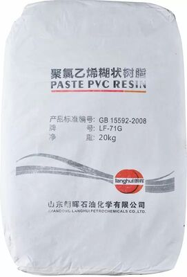 LF-71G 고 폴리머 PVC 페이스트 樹脂, 고 폴리메리화도 1700±100, 낮은 B형 점도 3500±1500 mPa*s, 극저한 VCM ≤5.0 μg/g